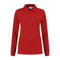 Dames Polo Lange Mouw Santino LEXINGTON Rood